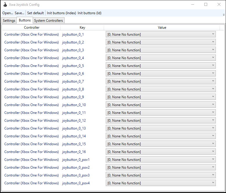 Xwa Joystick Configurator 1